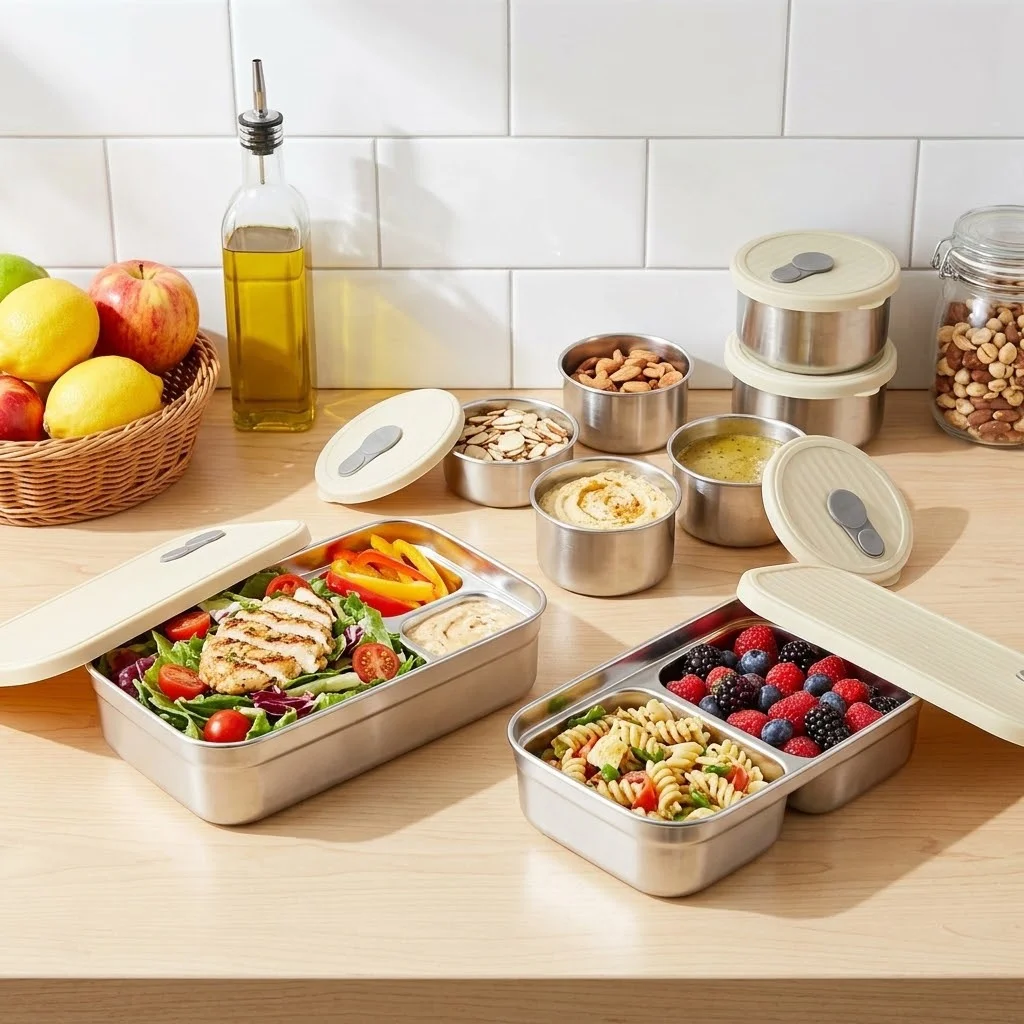 Ensemble de boîtes à lunch en  - Food Storage Oven Safe avis et prix