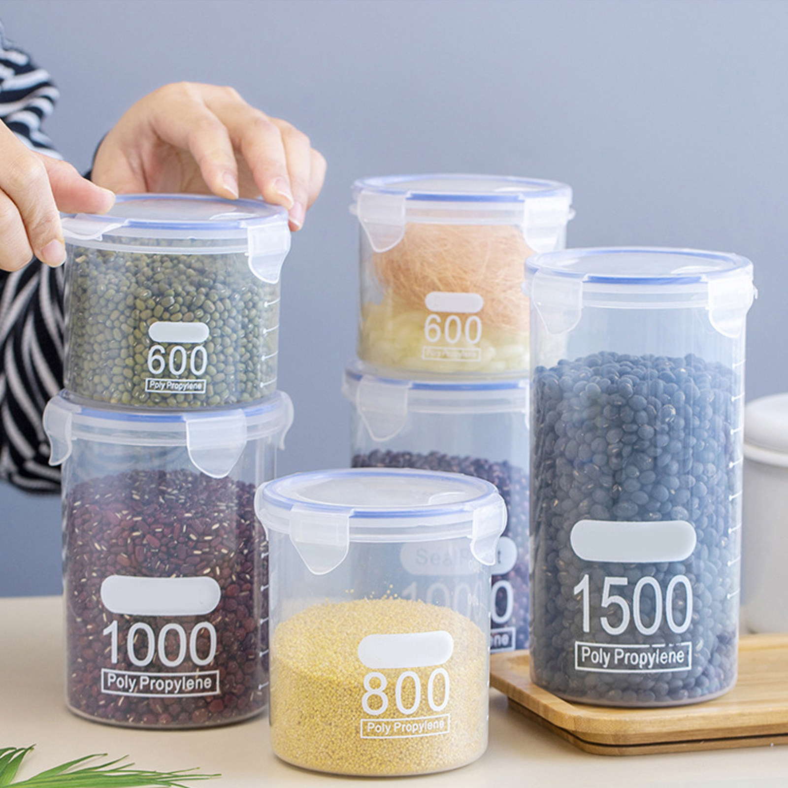Ensemble de 6 bocaux hermétiqu - Food Storage Containers avis et prix