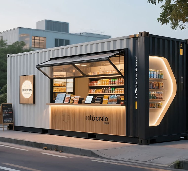 Kiosque à café préfabriqué en  - Food Storage Meals avis et prix