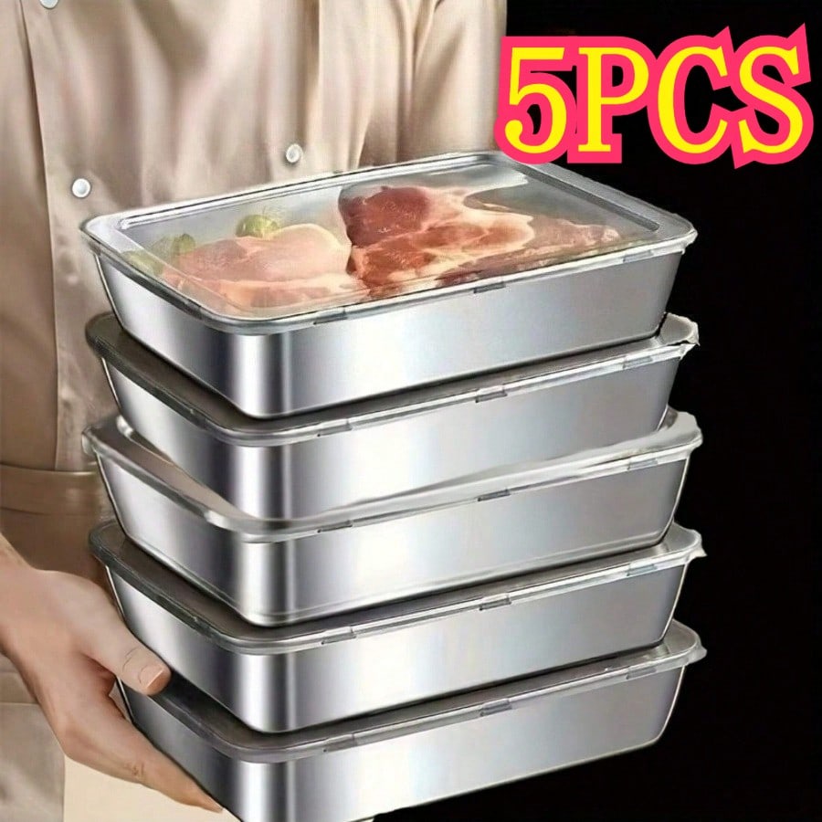 Lot de 5 contenants de stockag - Food Storage Meals avis et prix