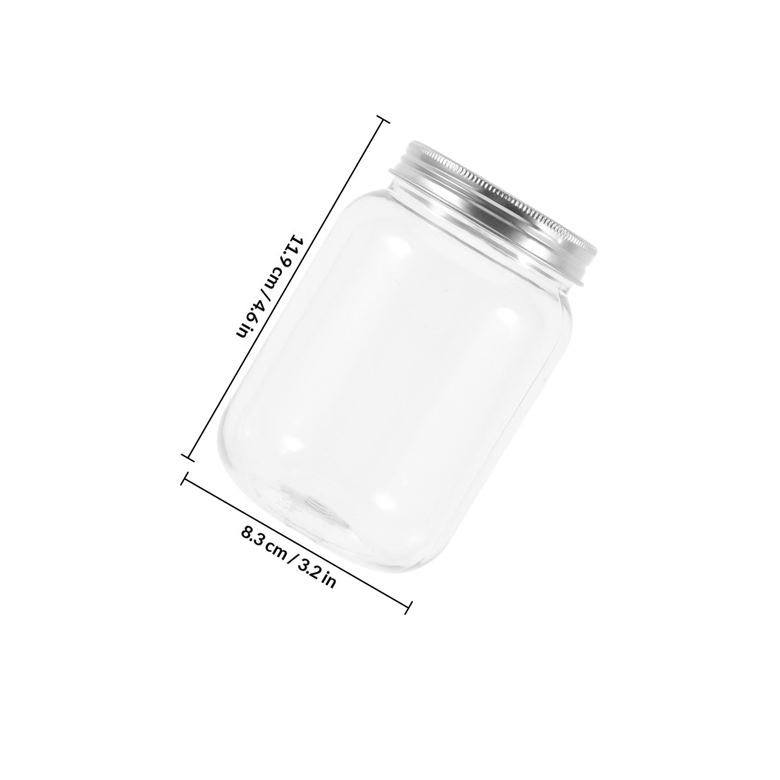 4 pots en plastique transparen - Food Storage Containers avis et prix