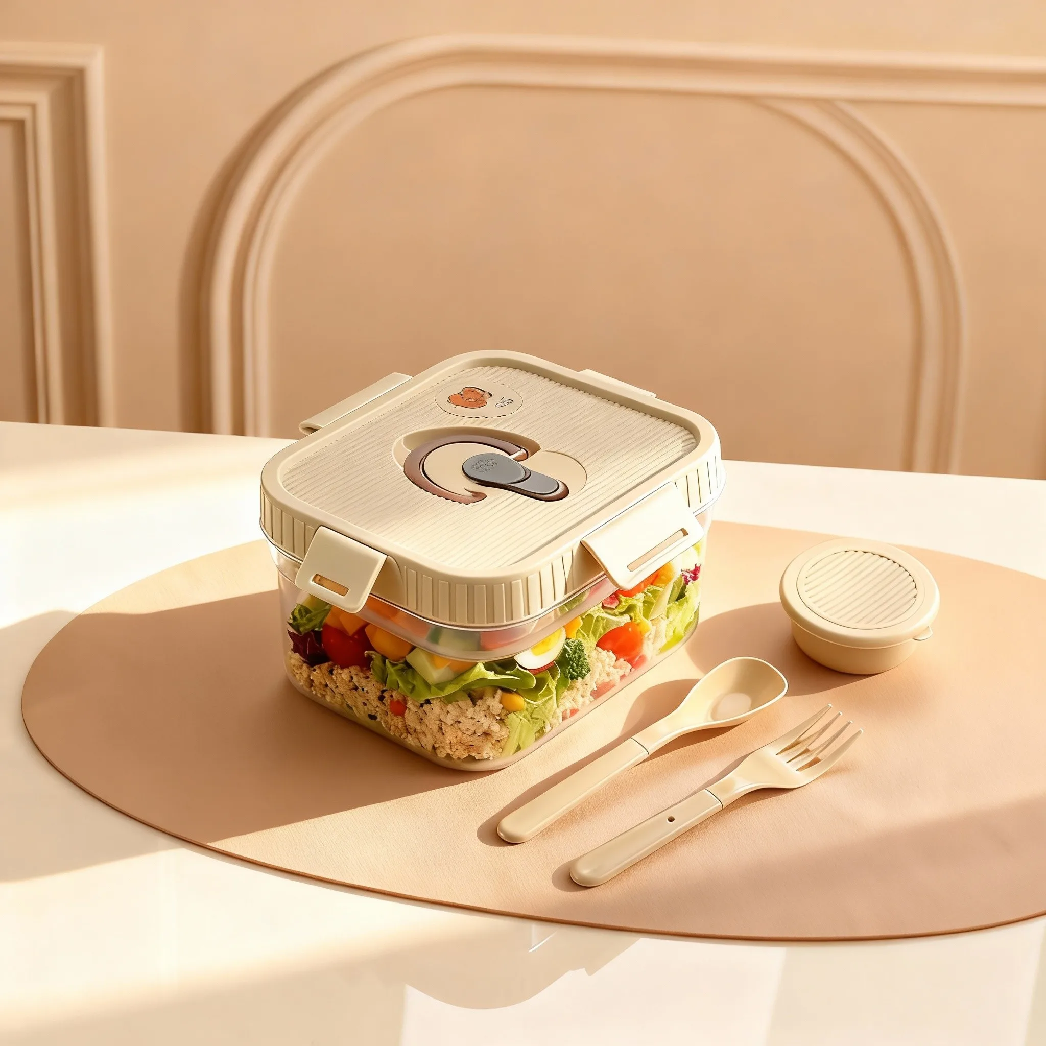 Boîte à lunch portable en plas - Food Storage Oven Safe avis et prix