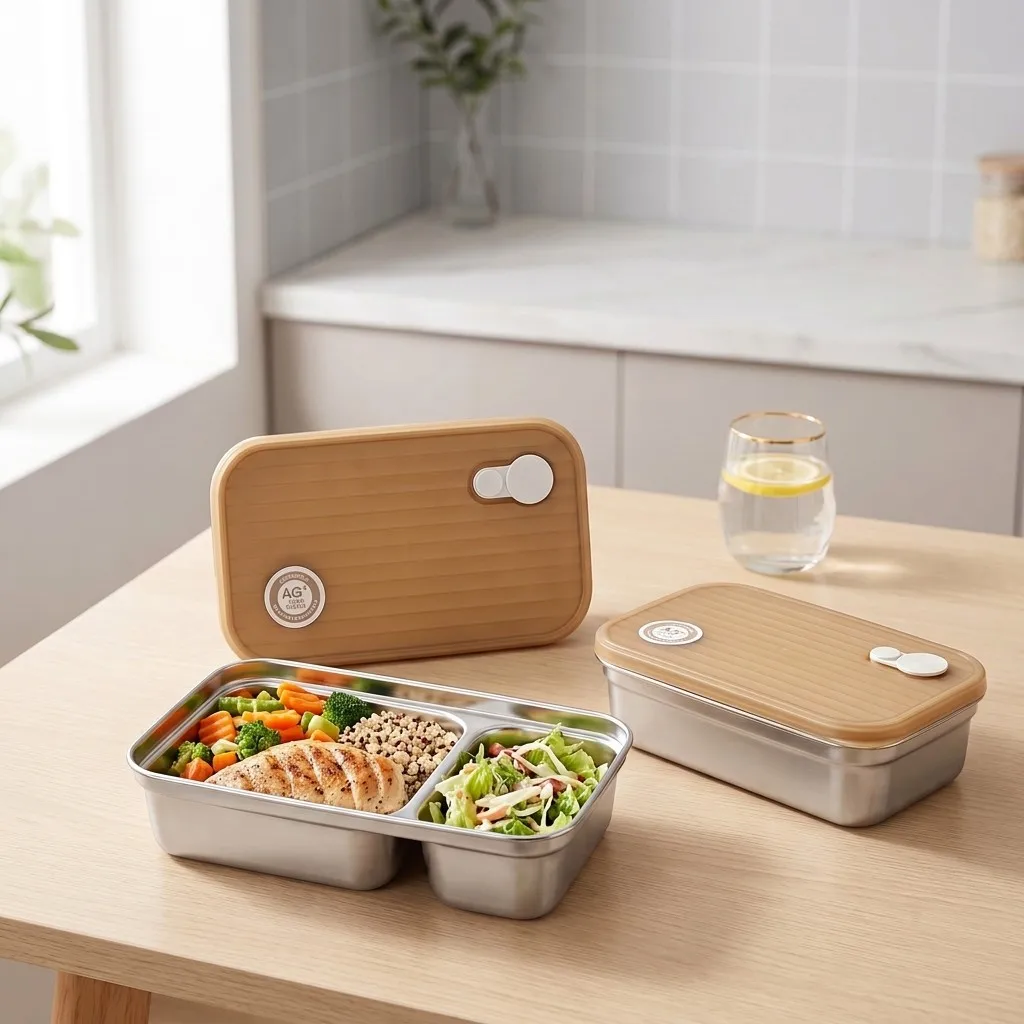 Boîte à lunch en acier inoxyda - Food Storage Oven Safe avis et prix