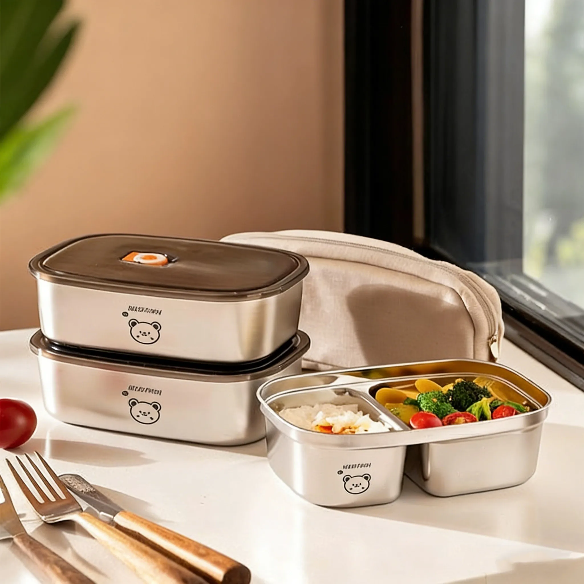 Boîte à lunch isotherme en aci - Food Storage Oven Safe avis et prix